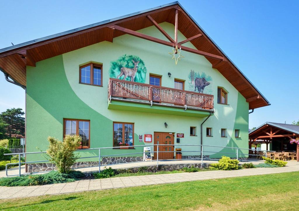 Hotel Restaurace a penzion Kamenec Jilešovice Exteriér fotografie